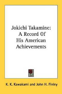 portada jokichi takamine: a record of his american achievements (en Inglés)