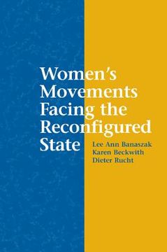 portada Women's Movements Facing the Reconfigured State (en Inglés)
