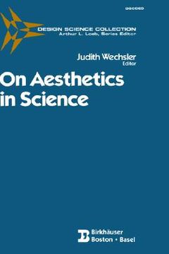 portada on aesthetics in science (en Inglés)
