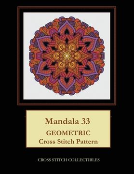 portada Mandala 33: Geometric Cross Stitch Pattern (en Inglés)