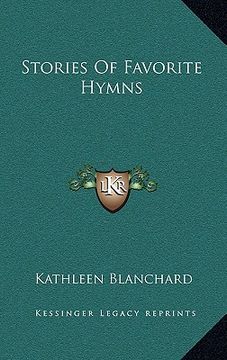 portada stories of favorite hymns (en Inglés)