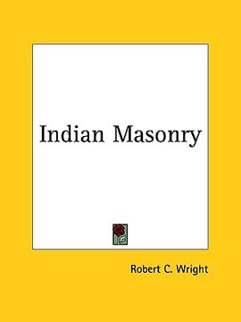 portada indian masonry (en Inglés)