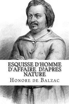 portada Esquisse d´homme d´affaire d´apres nature (en Francés)