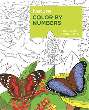 portada Nature Color by Numbers: 3 (Sirius Color by Numbers Collection) (en Inglés)