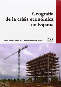 portada Geografia de la Crisis Economica en España (in Spanish)