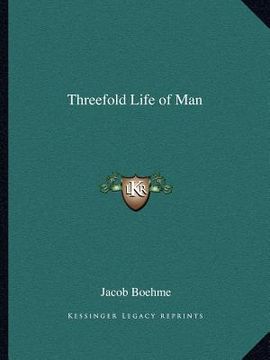 portada threefold life of man (en Inglés)