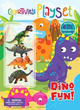 portada Dino Fun! Playset: Colortivity Playset (in English)