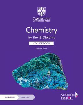 portada Chemistry for the IB Diploma Coursebook with Digital Access (2 Years) [With Access Code]