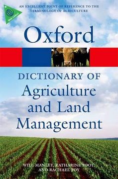 portada A Dictionary of Agriculture and Land Management (Oxford Paperback Reference) (en Inglés)