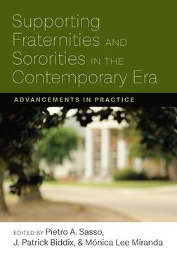 portada Supporting Fraternities and Sororities in the Contemporary Era: Advancements in Practice (in English)
