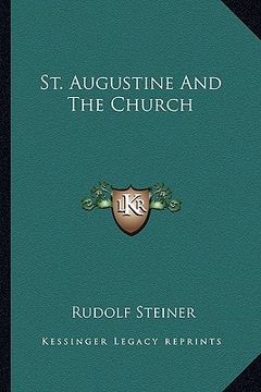 portada st. augustine and the church (in English)