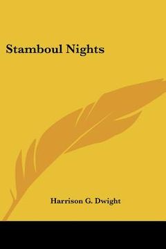 portada stamboul nights (in English)