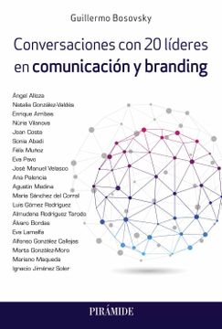 portada Conversaciones con 20 Líderes en Comunicación y Branding (in Spanish)