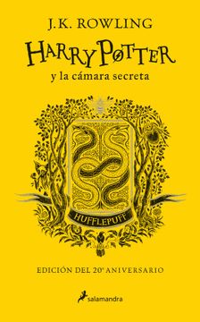 portada Harry Potter y la cámara secreta (edición Hufflepuff del 20º aniversario) (Harry Potter 2)