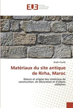 portada Matériaux du site antique de Rirha, Maroc (en Francés)