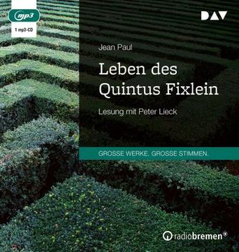 portada Leben des Quintus Fixlein: Lesung mit Peter Lieck (1 Mp3-Cd) (in German)