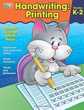 portada Handwriting: Printing Workbook (Brighter Child: Grades K-2)