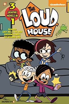 portada The Loud House 3-In-1 #5: Collecting “Lucy Rolls the Dice,” “Guessing Games,” and “The Missing Linc” (The Loud House, 5) (en Inglés)