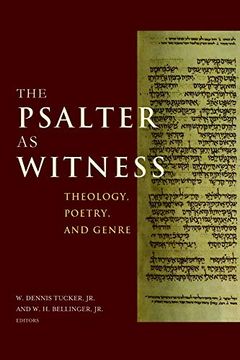 portada The Psalter as Witness: Theology, Poetry, and Genre (en Inglés)