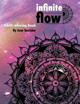 portada Infinite Flow: Abstract Adult Coloring Book (in English)