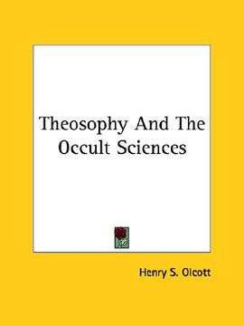 portada theosophy and the occult sciences (en Inglés)