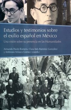 portada Estudios y Testimonios Sobre el Exilio Español en México