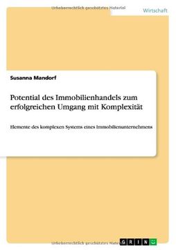 portada Potential des Immobilienhandels zum erfolgreichen Umgang mit Komplexität (German Edition)