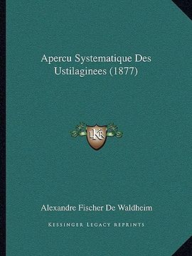 portada Apercu Systematique Des Ustilaginees (1877) (en Francés)