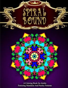 portada SPIRAL BOUND MANDALA COLORING BOOK - Vol.1: women coloring books for adults (in English)