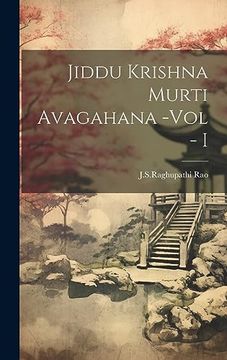 portada Jiddu Krishna Murti Avagahana -Vol - i (in Telugu)