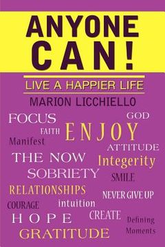 portada anyone can!: live a happier life (in English)