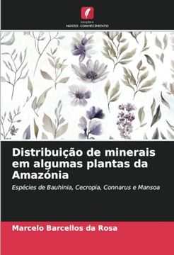 portada Distribuição de Minerais em Algumas Plantas da Amazónia (in Portuguese)