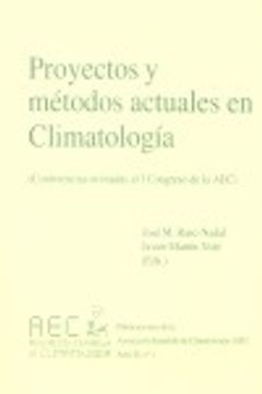 portada Proyectos y metodos actuales en climatologia