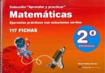 portada Matemáticas 2º Primaria Ejercicios Prácticos con Soluciones Online: 6 (Aprender y Practicar)