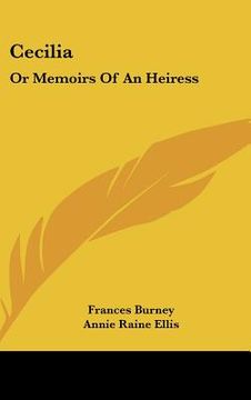 portada cecilia: or memoirs of an heiress (en Inglés)