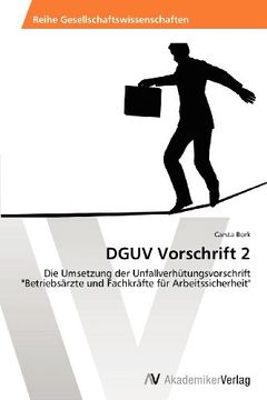 portada DGUV Vorschrift 2