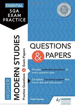 portada Essential sqa Exam Practice: Higher Modern Studies Questions and Papers (en Inglés)