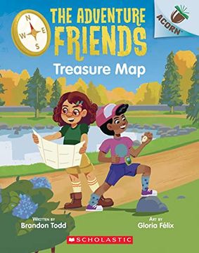 portada Treasure Map: An Acorn Book (The Adventure Friends #1) (en Inglés)