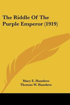 portada the riddle of the purple emperor (1919)