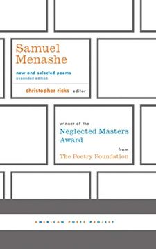 portada Samuel Menashe: New and Selected Poems (American Poets Project) (en Inglés)