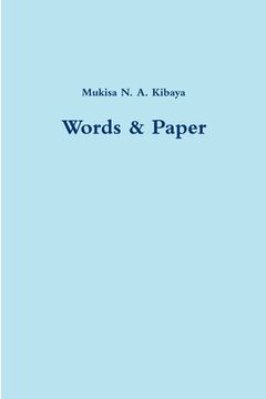 portada Words & Paper (en Inglés)