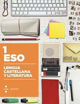 portada Lengua castellana y literatura. 1 ESO. Construïm