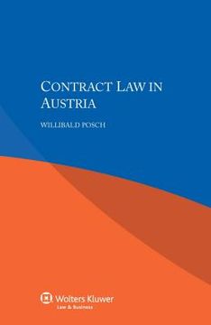 portada Contract Law in Austria (en Inglés)