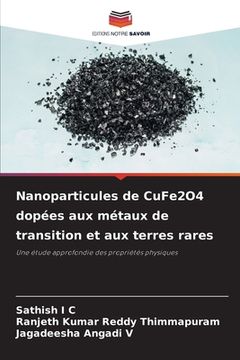 portada Nanoparticules de CuFe2O4 dopées aux métaux de transition et aux terres rares (in French)