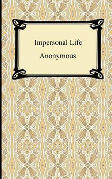 portada impersonal life (in English)
