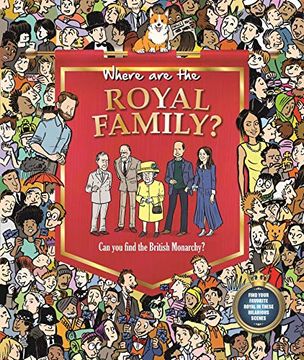 portada Where are the Royal Family: Search & Seek Book for Adults 