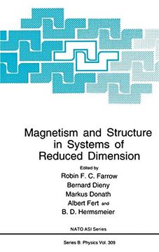 portada Magnetism and Structure in Systems of Reduced Dimension (en Inglés)