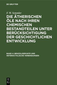 portada Benzolderivate und Heterocyklische Verbindungen (German Edition) [Hardcover ] 