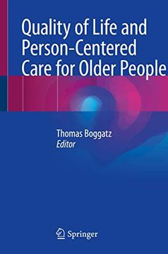 portada Quality of Life and Person-Centered Care for Older People (en Inglés)