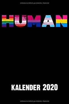 portada Human Kalender 2020: Planer mit Kalender, Schulferien, to do Listen, Agenda Also Organizer und für  Kontakte (libro en Alemán)